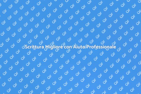 Trasforma la tua Scrittura con Aiuto