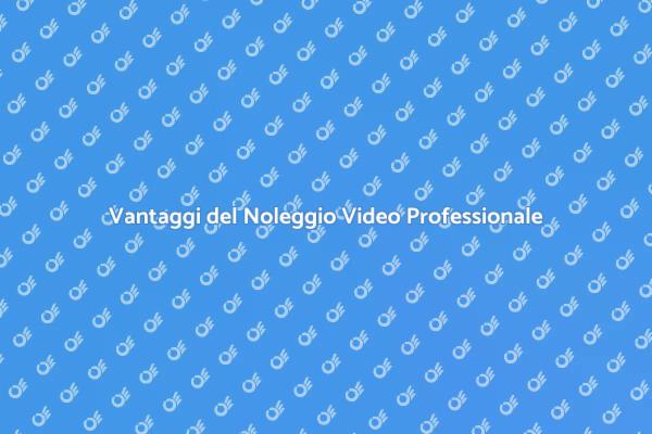 Eleva i Tuoi Progetti con il Noleggio Video