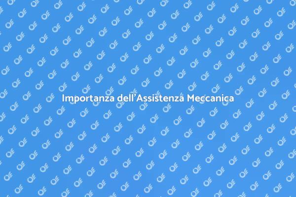 Assistenza Meccanica: Essenziale per Te