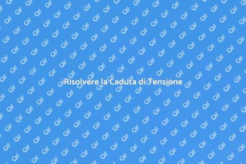 Problemi di Caduta di Tensione