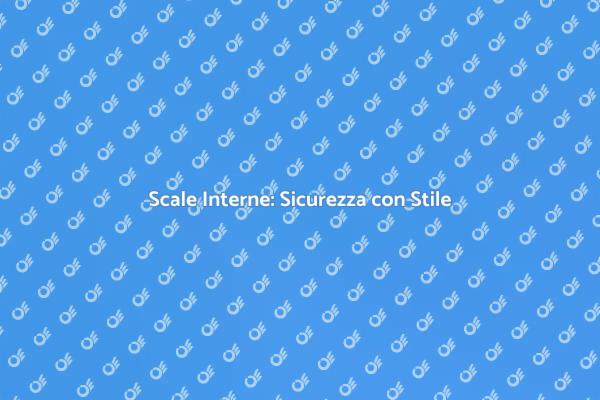 Scale Antiscivolo: Design e Sicurezza