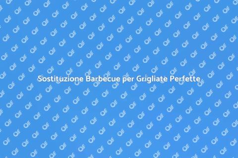 Installazione Barbecue per l'Estate