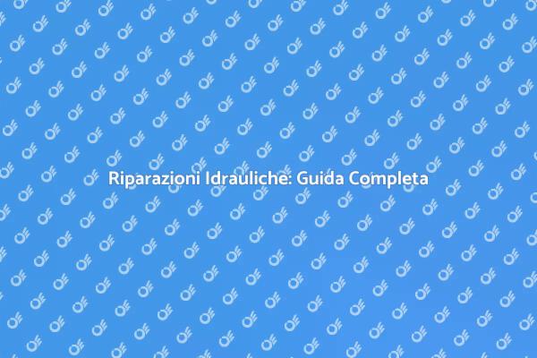 Riparare il Tubo dell'Acqua: Ecco Come