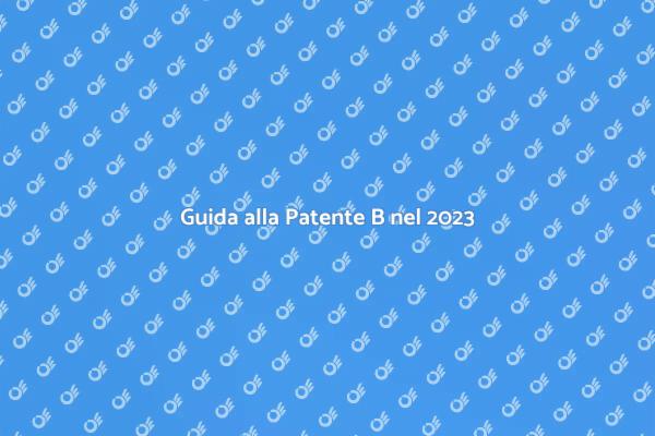 Patente B: Opportunità e Libertà