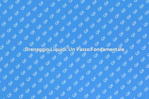Installazione Condotto Drenaggio Casa