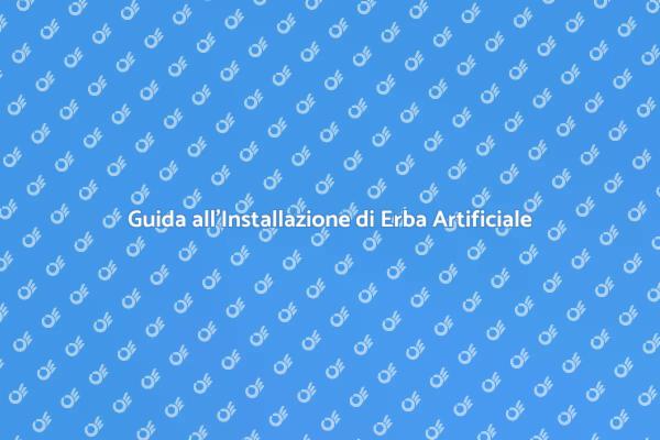 Trasforma il Tuo Giardino con Erba Artificiale
