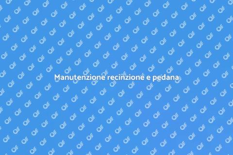 Riparare recinzione e pedana esterna