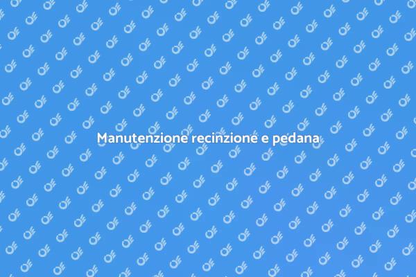 Come riparare recinzione e pedana