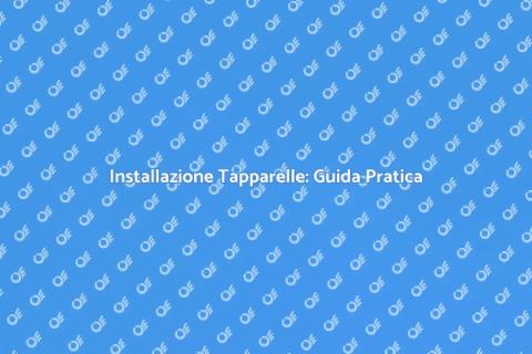 Tapparelle a Pacchetto: Installazione Facile