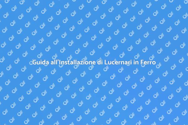 Lucernari in Ferro: Illumina il Tuo Spazio