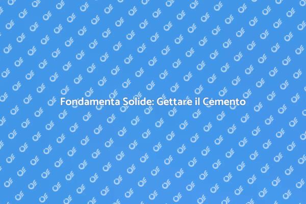 Cemento: Base per Ogni Progetto Edile