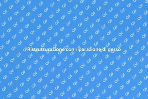 Riparazione di gesso per la tua casa