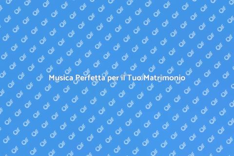 Gruppo Musicale per Matrimonio Unico