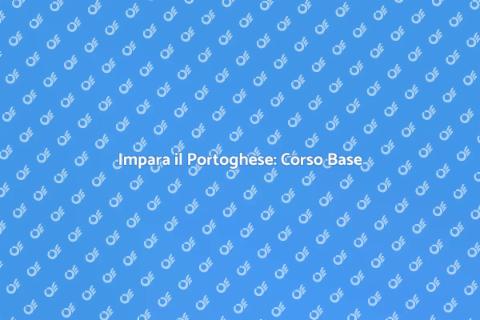 Corso di Portoghese di Base Online