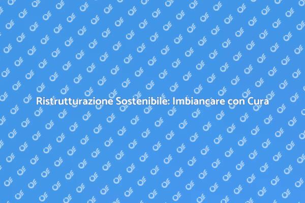 Imbiancare per un Futuro Sostenibile