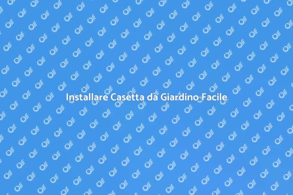 Trasforma il Tuo Giardino con una Casetta