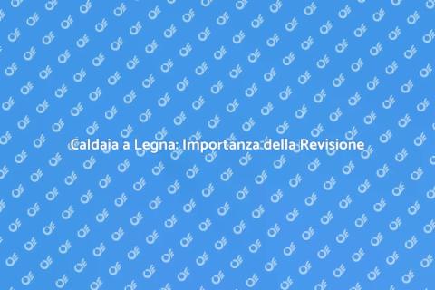 Revisione Caldaia a Legna: Guida Essenziale