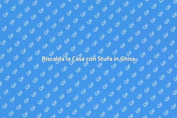 Stufa in Ghisa: Eleganza e Calore