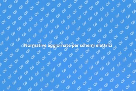 Aggiornamento normativo schema elettrico