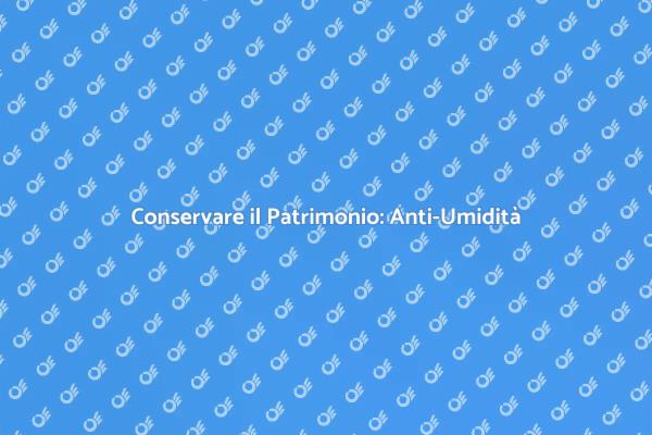 La Chiave per il Patrimonio: Anti-Umidità
