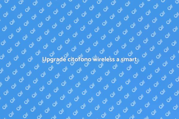 Innovazione con citofono wireless smart