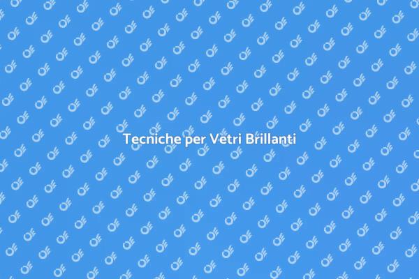 L'Arte di Pulire i Vetri