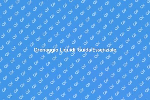 Installazione Condotto Drenaggio Casa