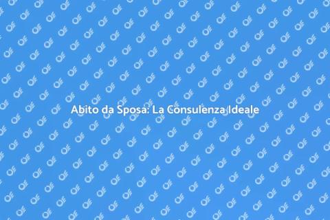 Consulenza per lo Stile dell'Abito