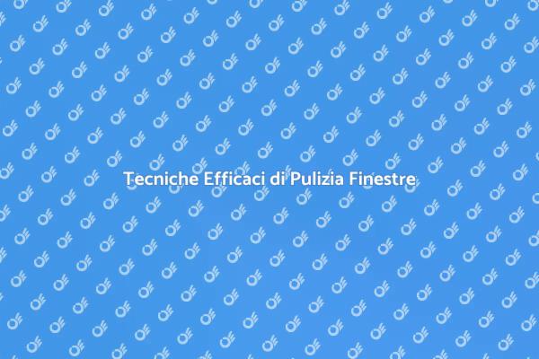 Finestre Pulite per una Casa Luminosissima