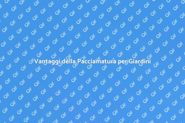 Benefici della Pacciamatura Biodegradabile