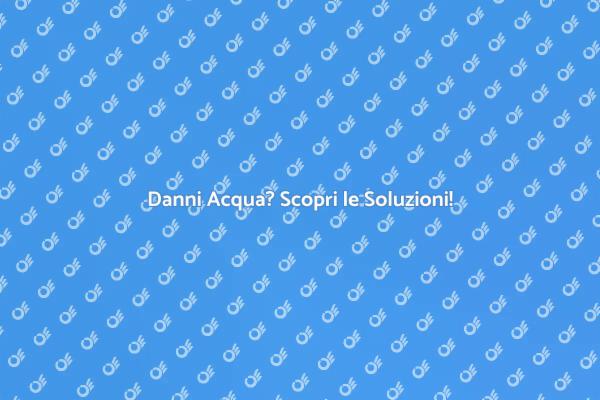 Ripara i Danni d'Acqua con Esperti!