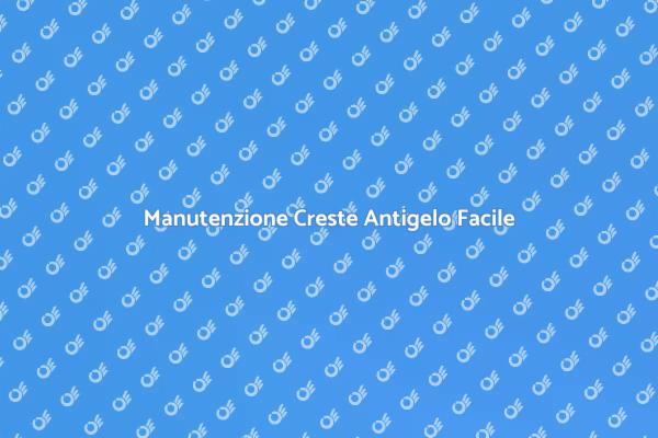 Riparazione Creste Antigelo: Ecco Come