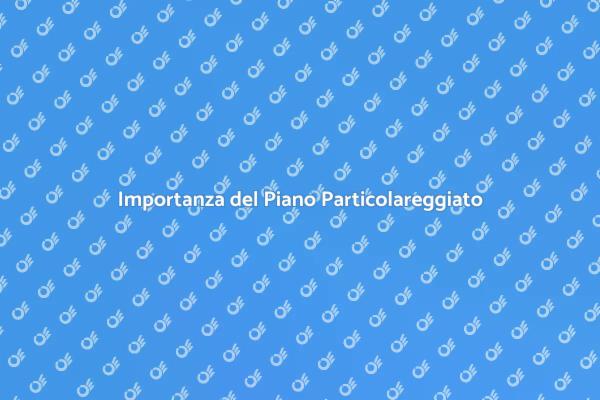 Il Ruolo del Piano Particolareggiato