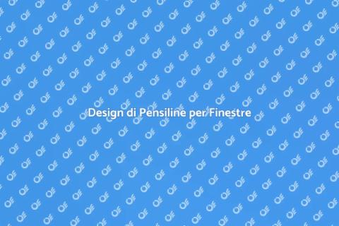 Pensilina per Finestre Innovativa