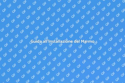 Installare Backsplash di Marmo