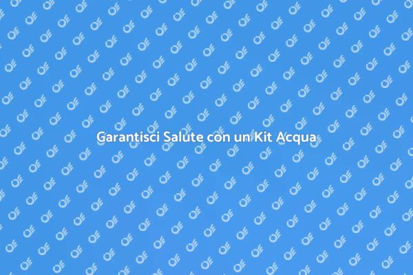La Salute Inizia dall'Acqua Pura