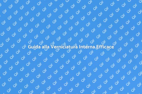 Rinnova la tua Casa con la Verniciatura