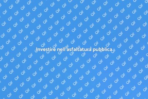 Asfaltatura aree pubbliche: sicurezza