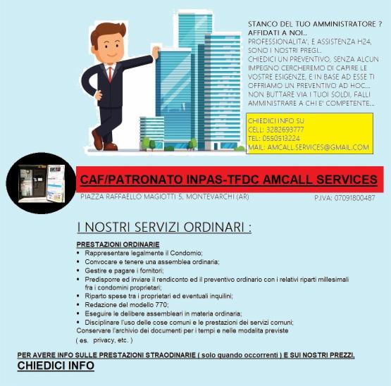 Caf/Patronato Inpas-Tfdc AMcall Services - Foto 1