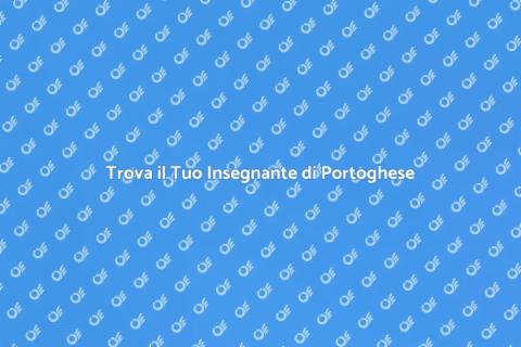 Insegnante di Portoghese Ideale