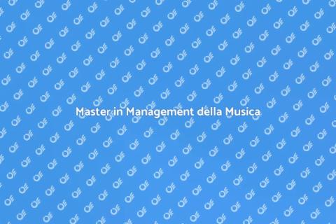 Master in Management Musicale