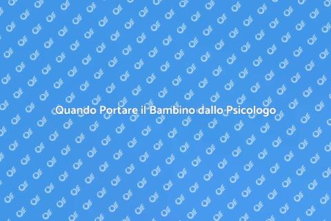 Seduta dallo Psicologo Infantile