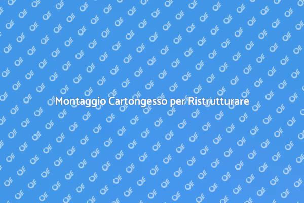 Trasforma i Tuoi Ambienti con Cartongesso