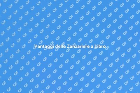 Zanzariere con Apertura a Libro