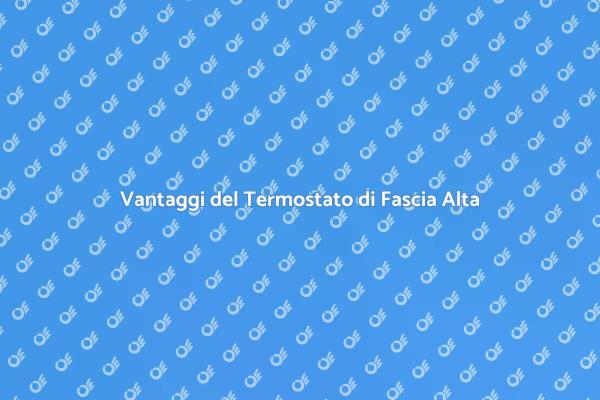 Termostato di Fascia Alta: Un Must-Have