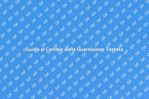 Cambiare Guarnizione Testata Guida