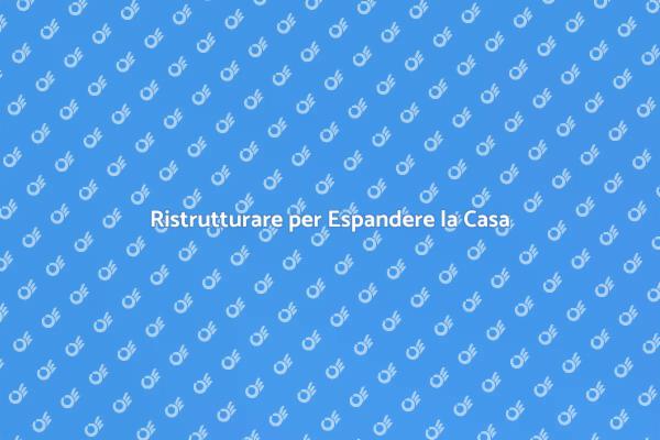 Espandi il Tuo Spazio Abitativo