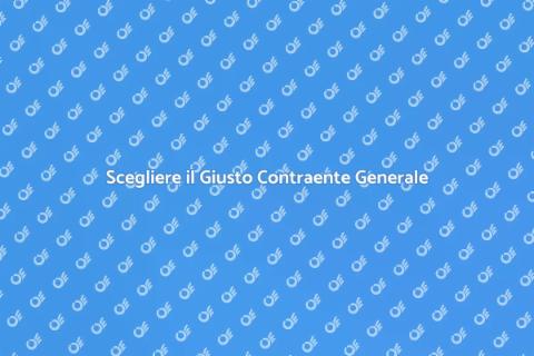 Assumere un Contraente Generale
