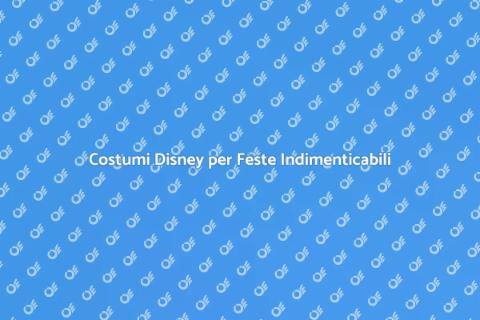 Noleggiare Costumi a Tema Disney