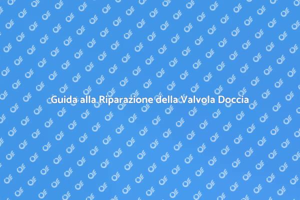 Come Riparare una Valvola per Doccia